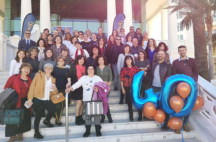 Sercoval celebra su 40 aniversario con lo socios